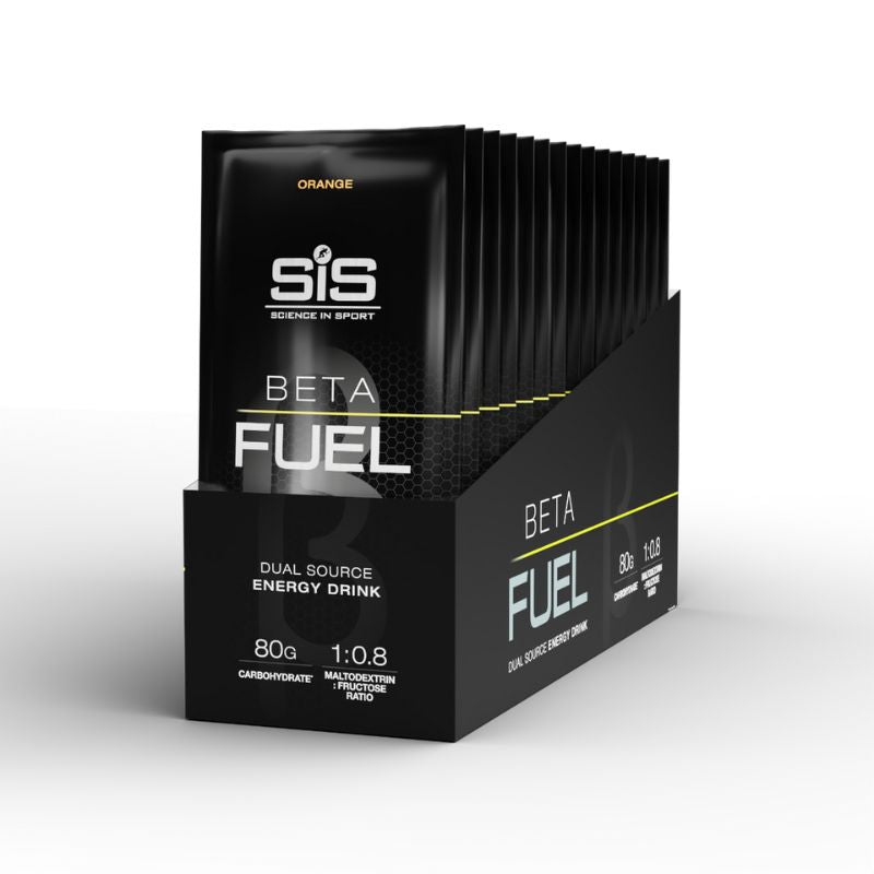 SIS Beta Fuel Gel 80 Powder 1 Box (15 x 82g) Orange