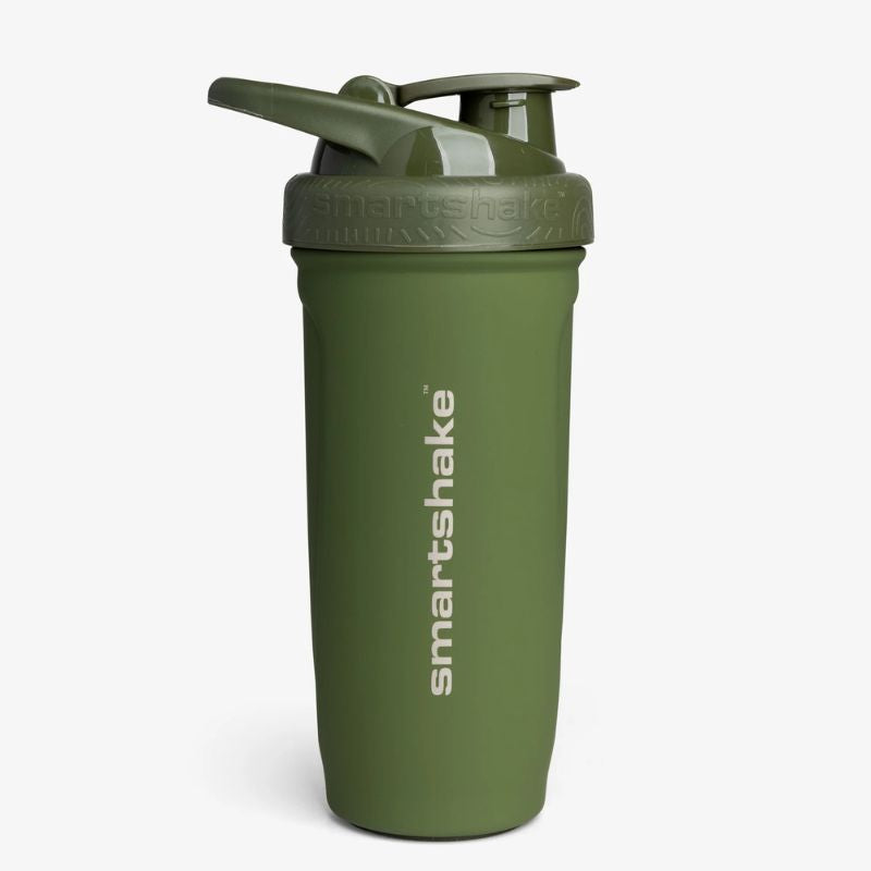 Smartshake Reforce Stainless Steel Shaker - 900ml Army Green