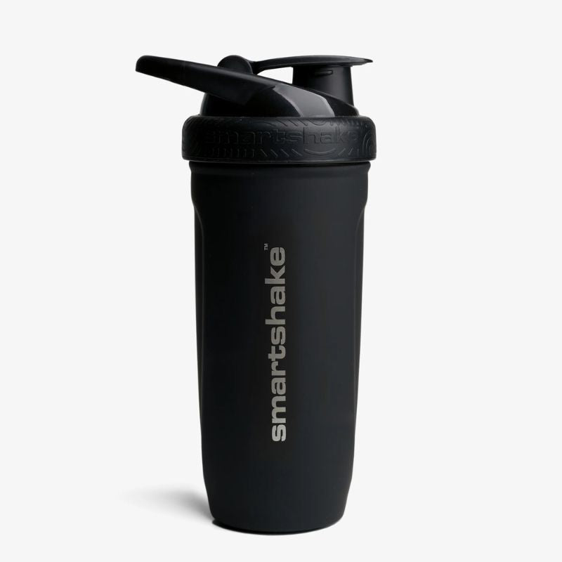 Smartshake Reforce Stainless Steel Shaker - 900ml Black