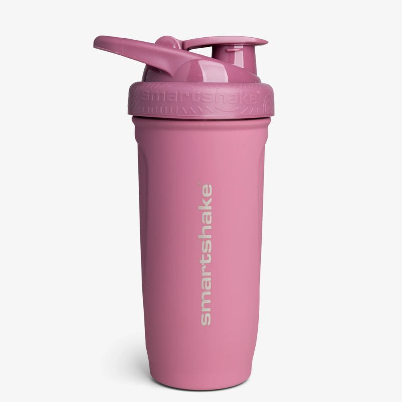 Smartshake Reforce Stainless Steel Shaker - 900ml Deep Rose