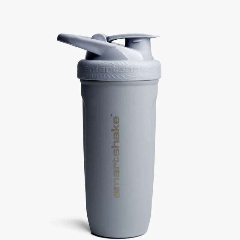 Smartshake Reforce Stainless Steel Shaker - 900ml Grey