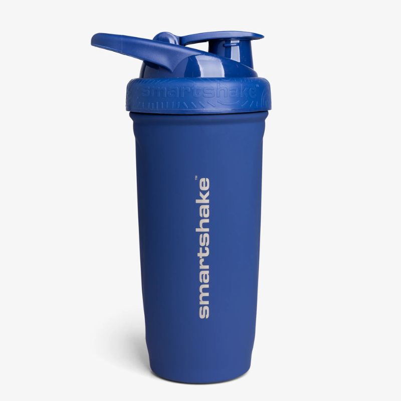 Smartshake Reforce Stainless Steel Shaker - 900ml Navy Blue