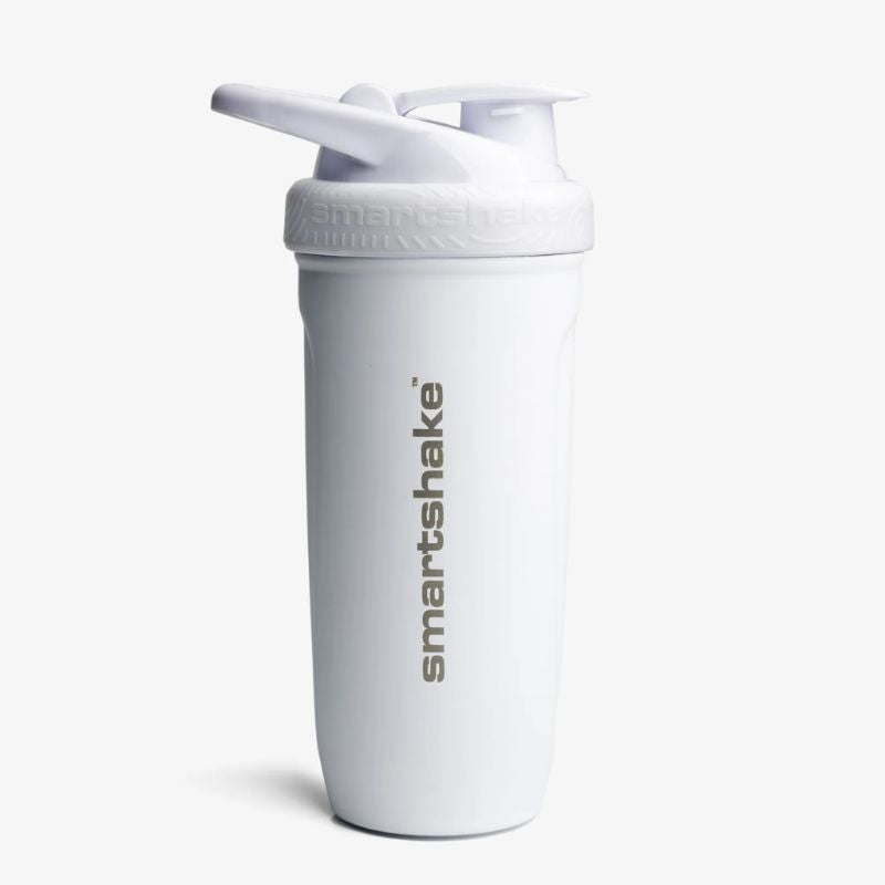 Smartshake Reforce Stainless Steel Shaker - 900ml White