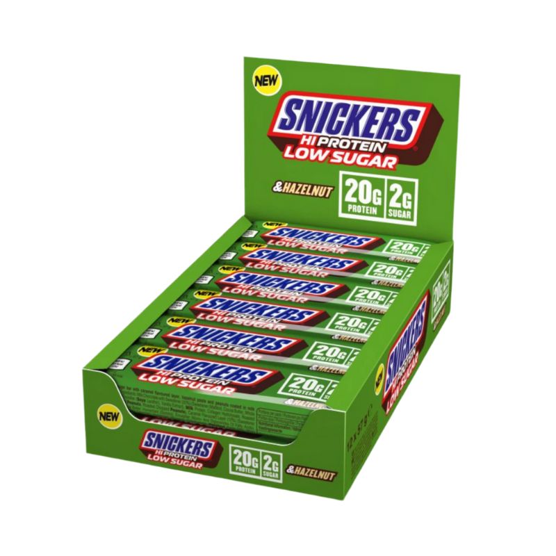 Snickers High Protein Low Sugar Protein Bar 12x 57 Riegel Hazelnut