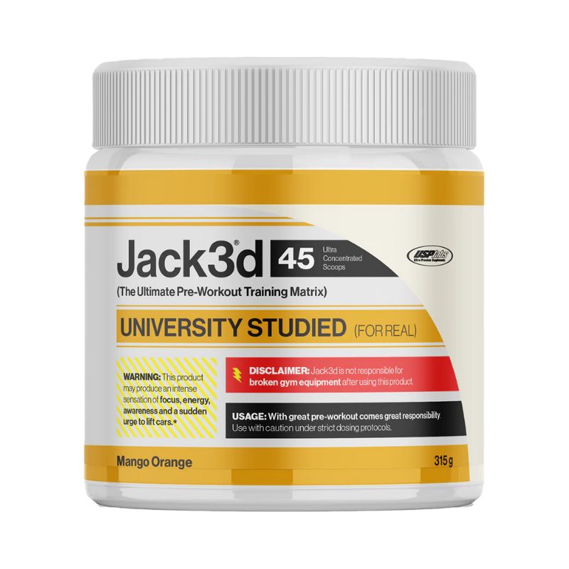 USP Labs Jack3d Pre-Workout Booster Mango Orange