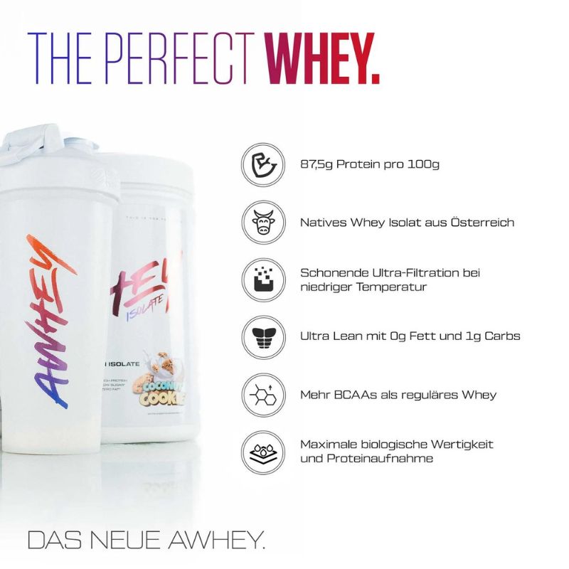 VAST Sports AWhey Isolate, 900g Dose