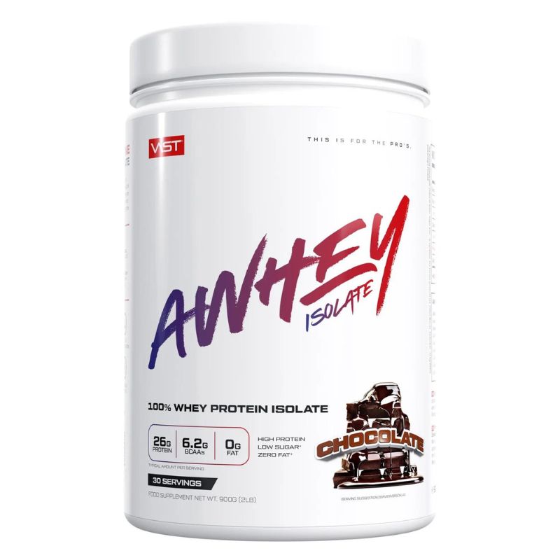 VAST Sports AWhey Isolate, 900g Dose Chocolate