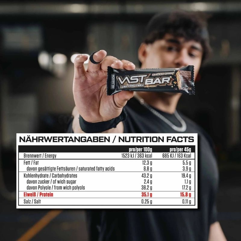 VAST Sports Crisp Bar Proteinriegel