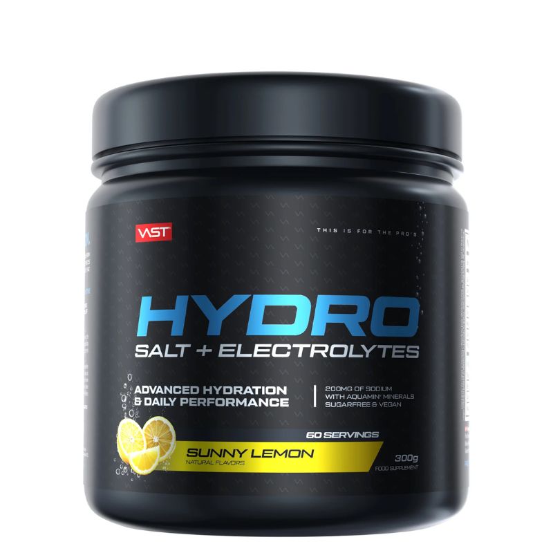 VAST Sports HYDRO Salt + Electrolytes Sunny Lemon