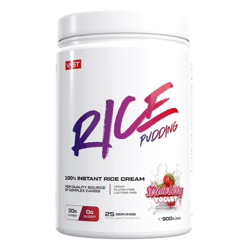 VAST Sports Instant Rice Pudding Strawberry Yogurt