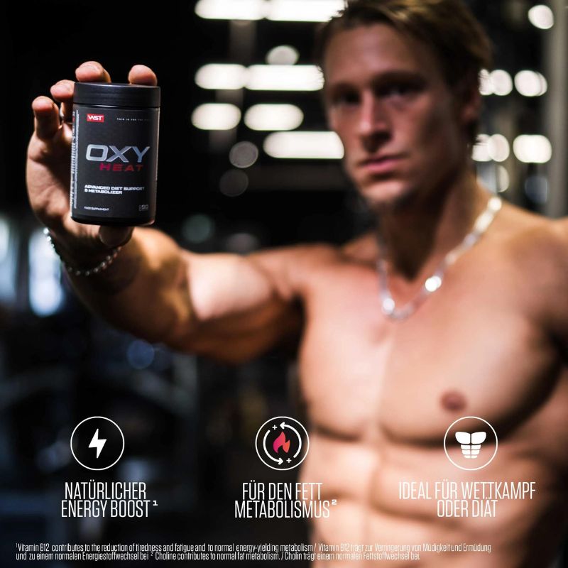 VAST Sports OXY HEAT Diet Support & Meta Booster