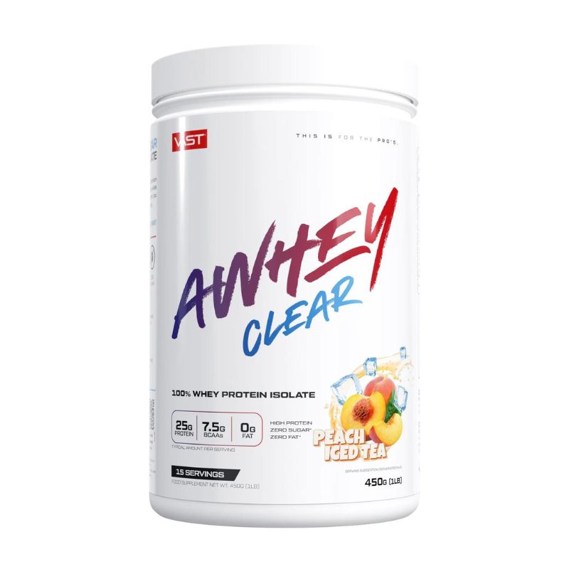 VAST Sports Sports AWhey Clear Peach Iced Tea