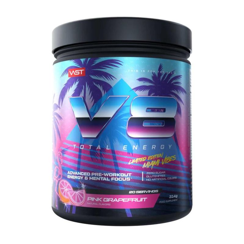 VAST Sports V8 Total Energy Pink Grapefruit- Limited Edition