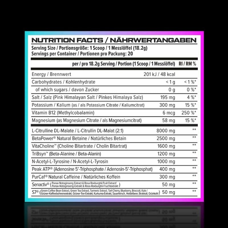 VAST Sports V8 Ultra Ultimate Preworkout