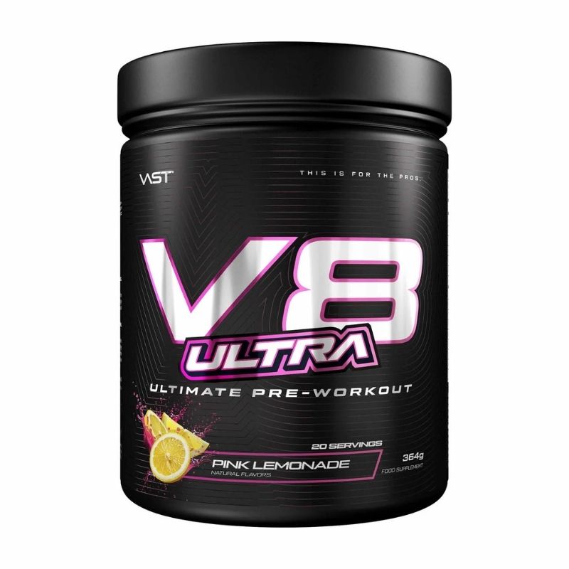 VAST Sports V8 Ultra Ultimate Preworkout Pink Lemonade