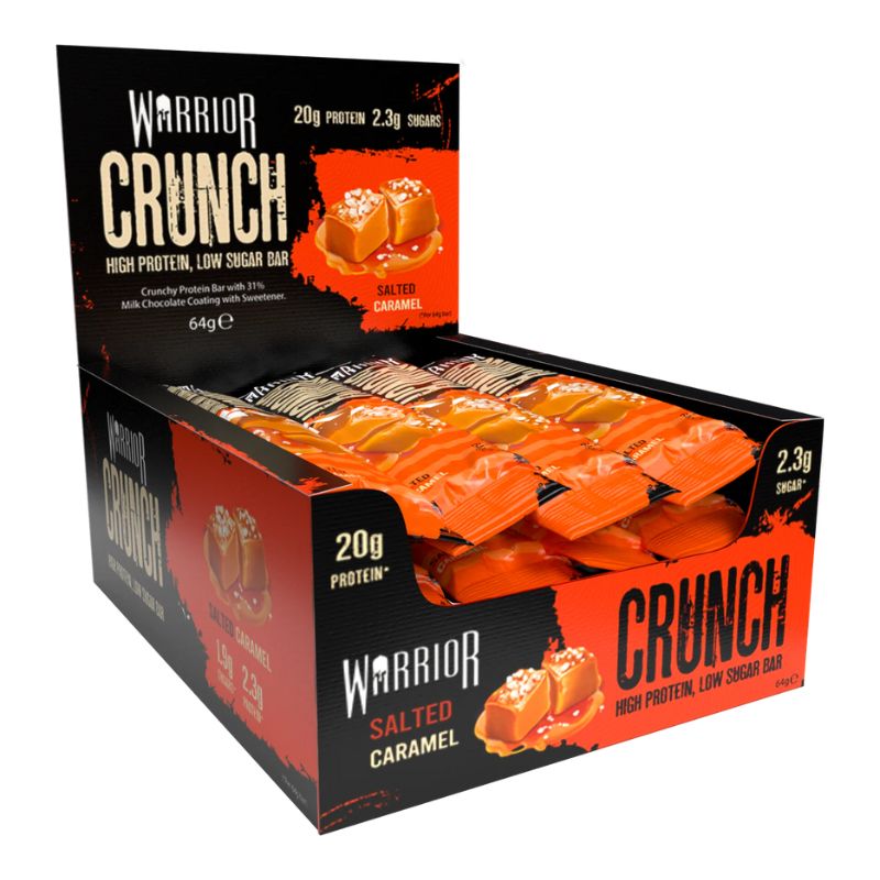 Warrior Protein Crunch Bar (64g) 64g Riegel Salted Caramel