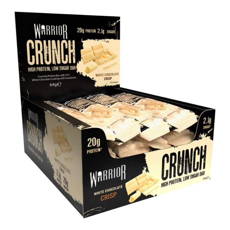 Warrior Protein Crunch Bar (64g) 64g Riegel White Chocolate Crisp