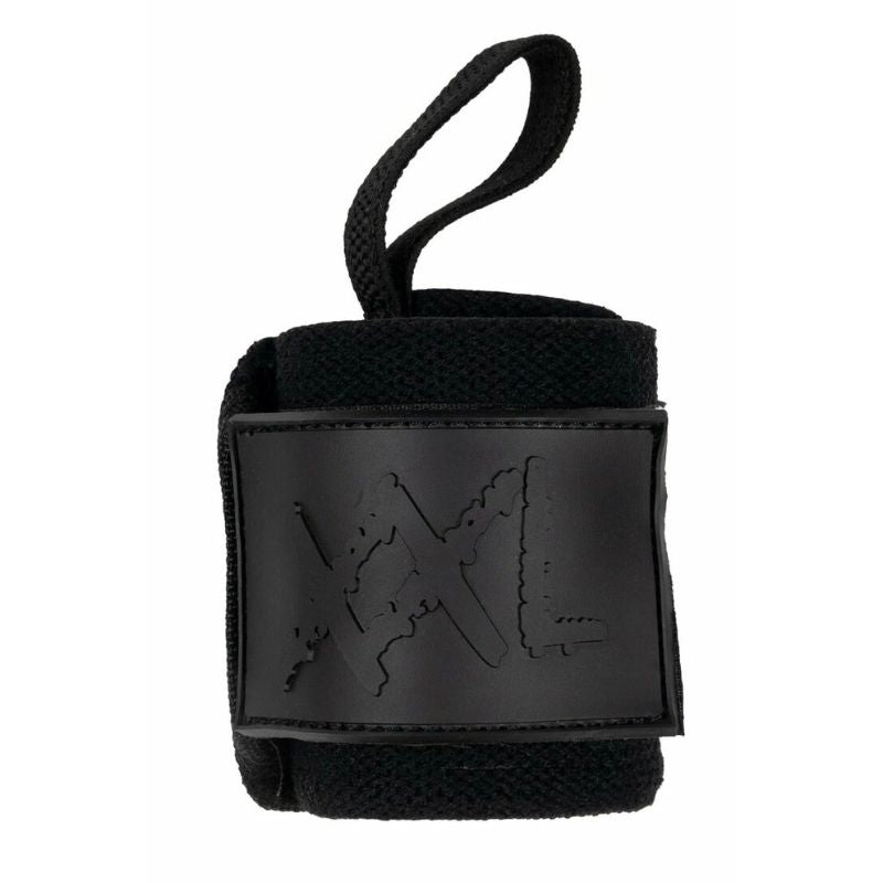 XXL Nutrition Handgelenkbandagen - 2 Stück - Schwarz