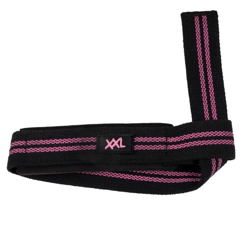 XXL Nutrition Lifting Straps - Zughilfen Pink