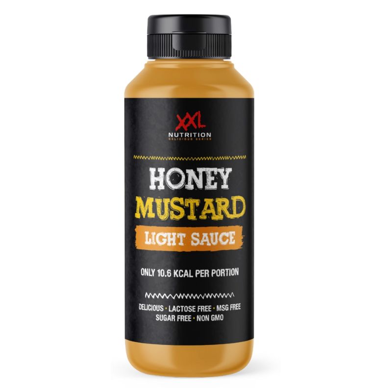 XXL Nutrition Light Sauce 960ml Honig Senf