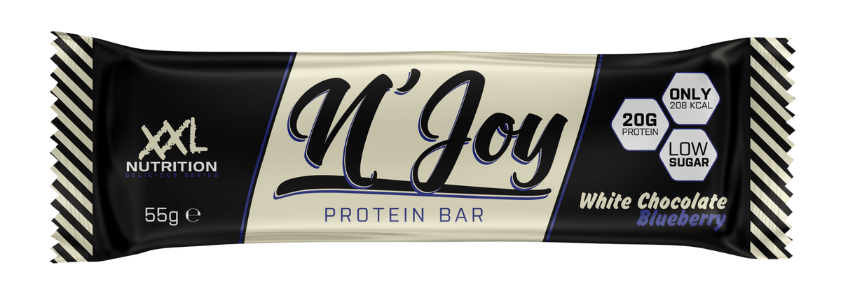 XXL Nutrition N'Joy Protein Bar White Choco-Blueberry