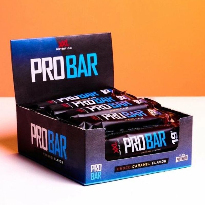 XXL Nutrition ProBar Proteinriegel 12 x 60g BOX Chocolate Caramel