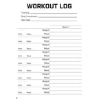 XXL Nutrition Trainingstagebuch