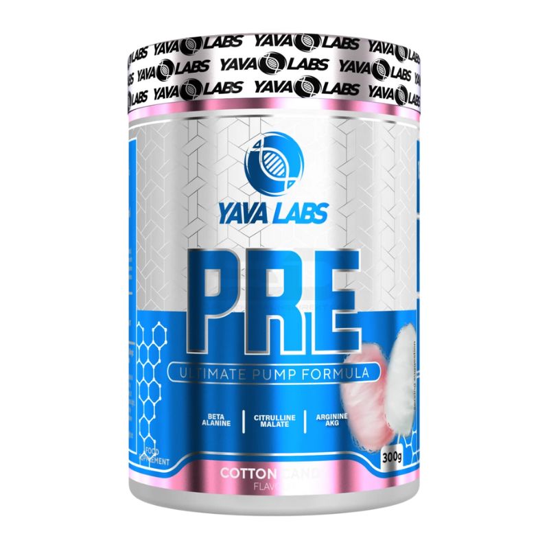 Yava Labs® PRE - Pre-Workout Booster Cotton Candy
