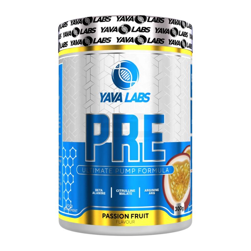 Yava Labs® PRE - Pre-Workout Booster Passion Fruit